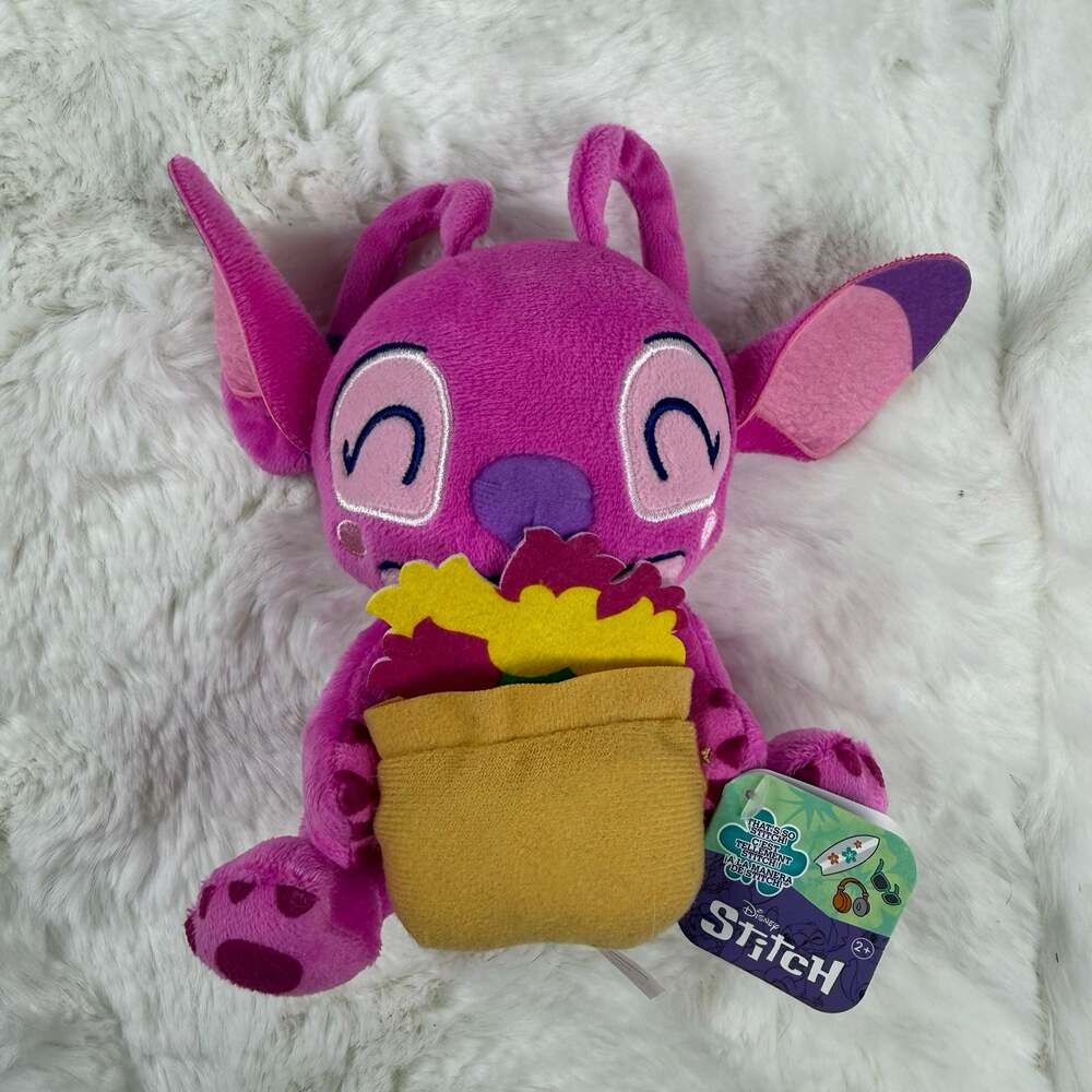 Disney Angel with Flowerpot Plush